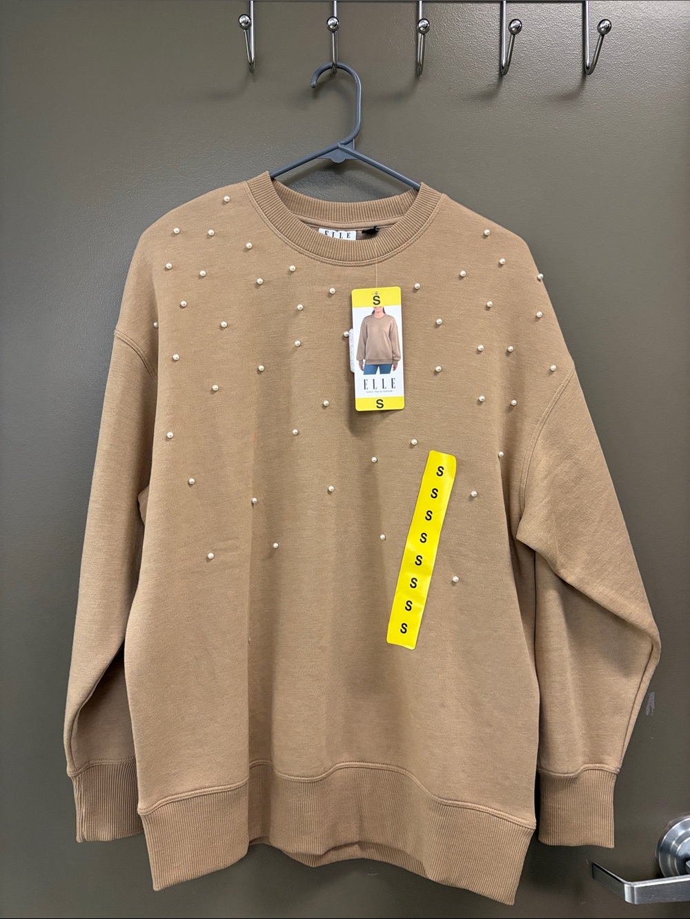 Women’s Beige Elle Pearl Crew